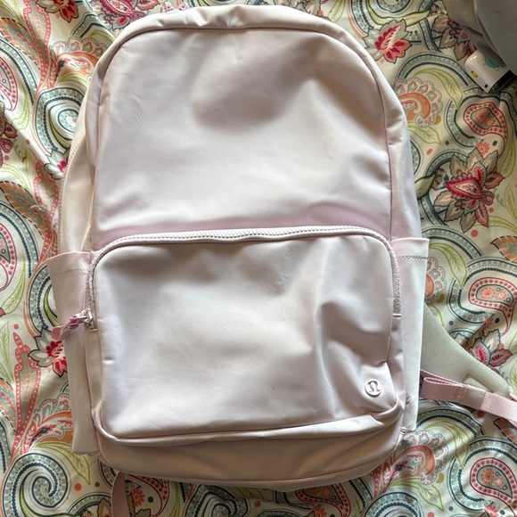Lululemon Athletica Light Pink Backpack - Picture 1 of 5